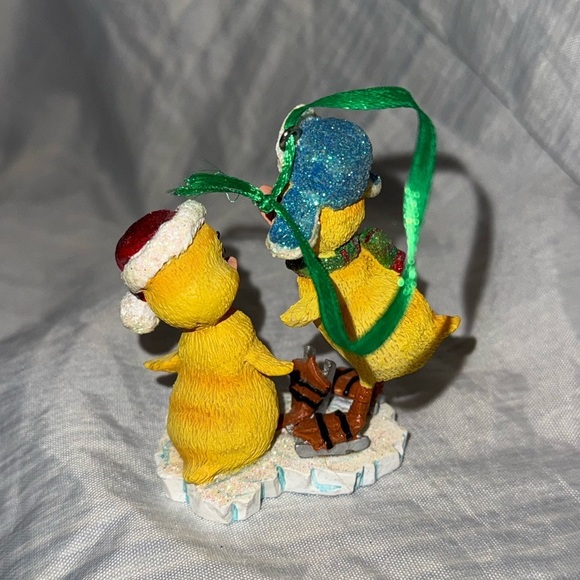 Danbury Mint Baby Animal Christmas Ornament Ducklings - Picture 2 of 2